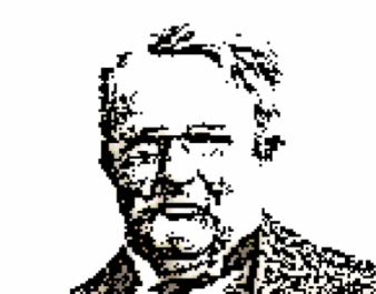 Pixelated Illustration of Chesterton